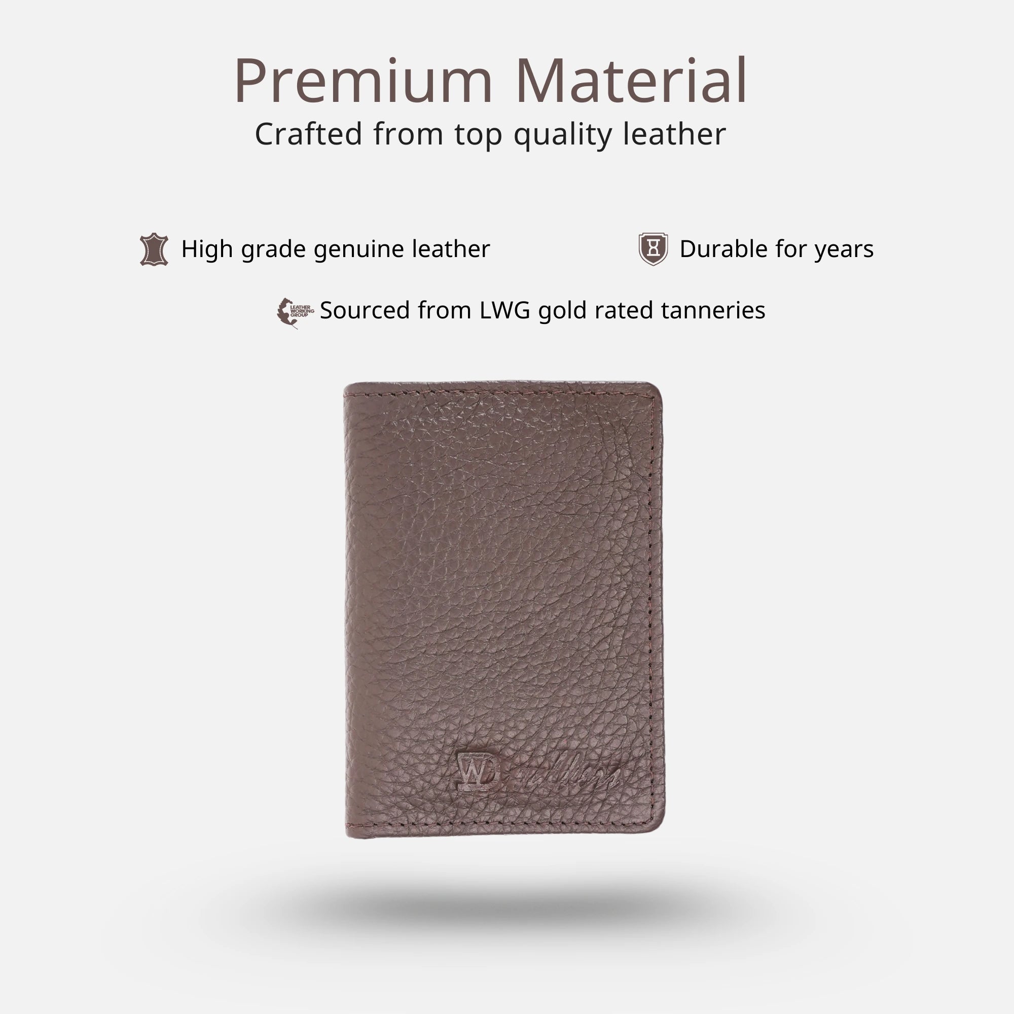 Leather Card Holder for Men