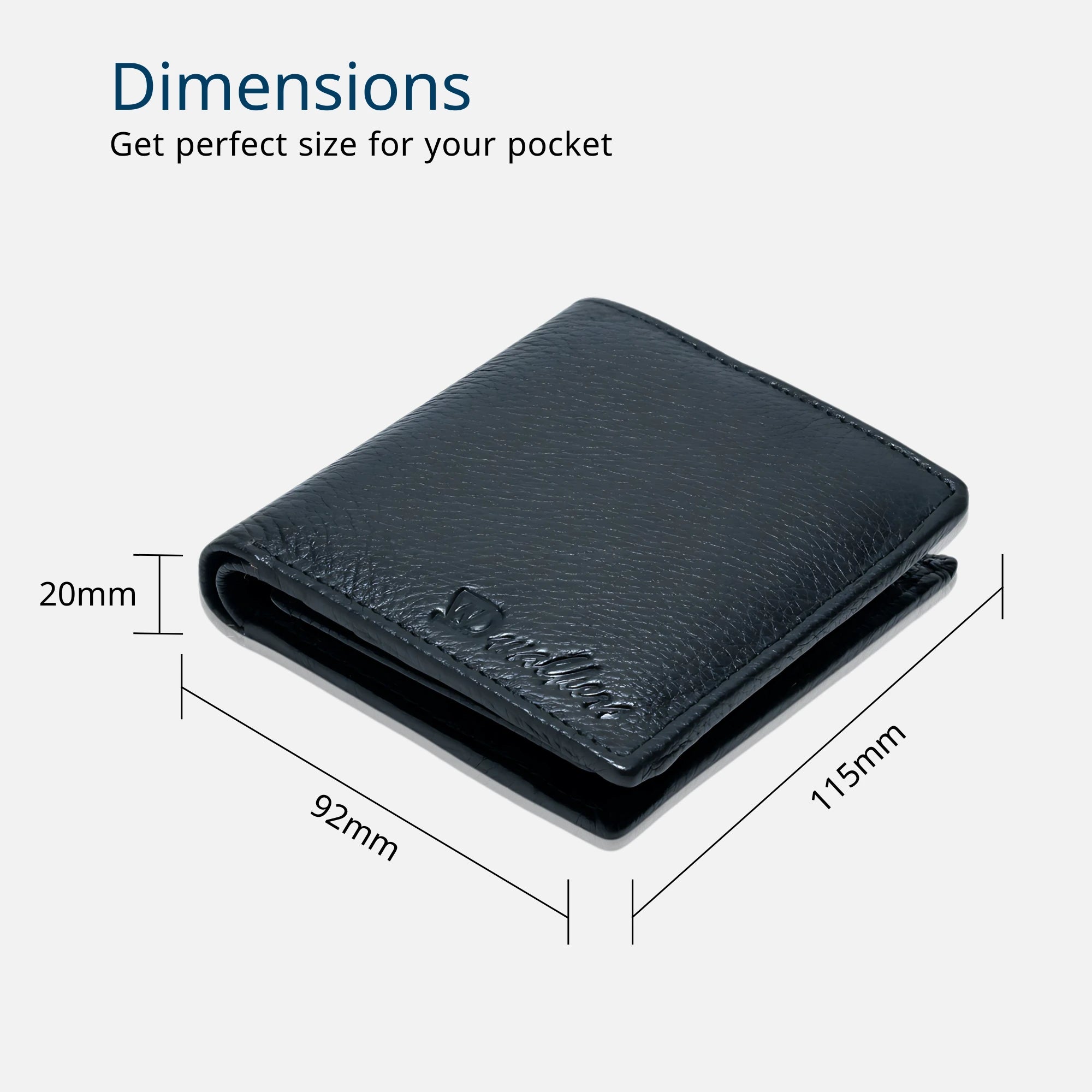 High-quality leather wallet for men