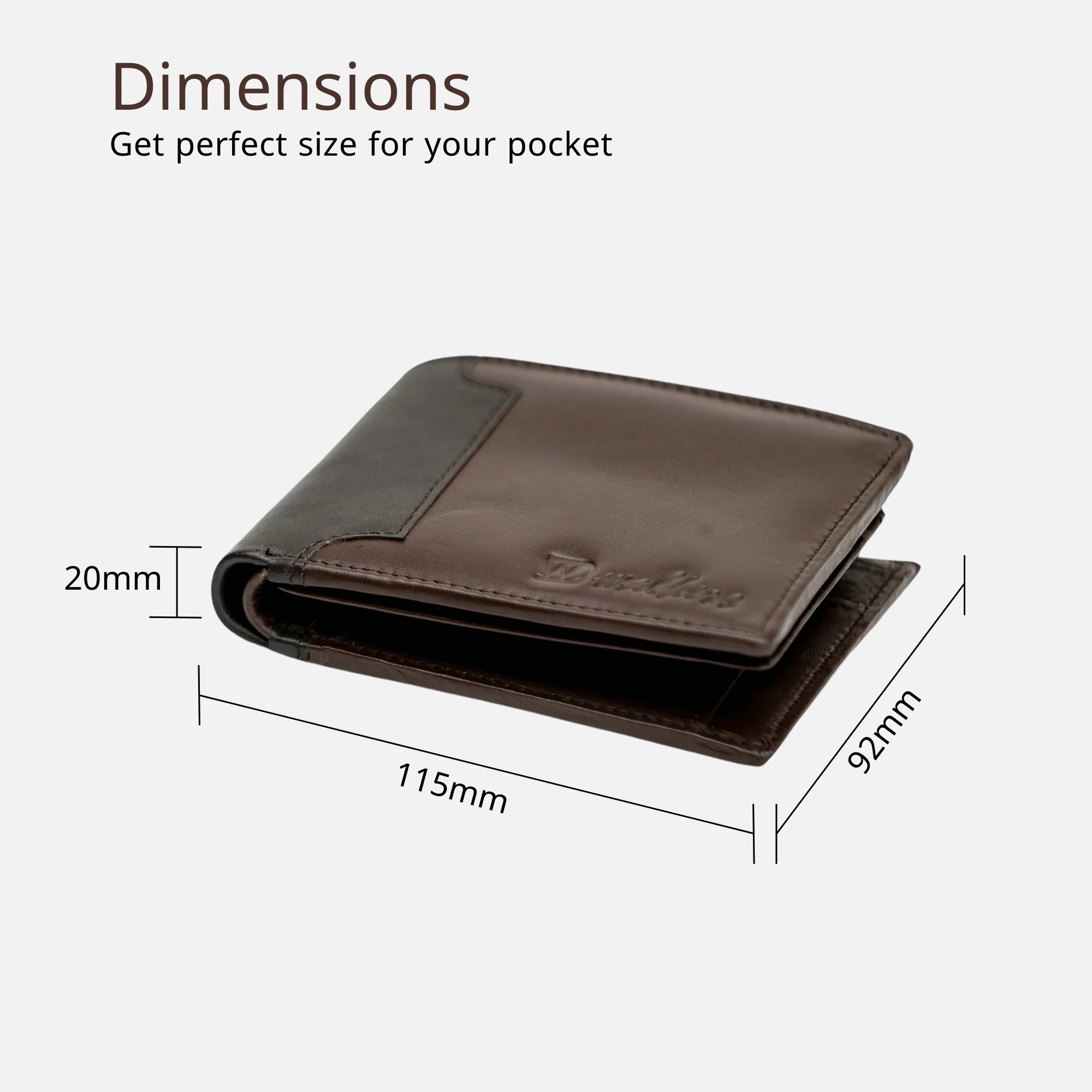 genuine leather wallet mens