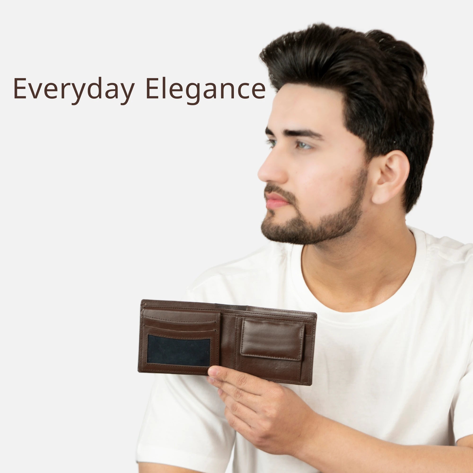 Real leather men’s wallet