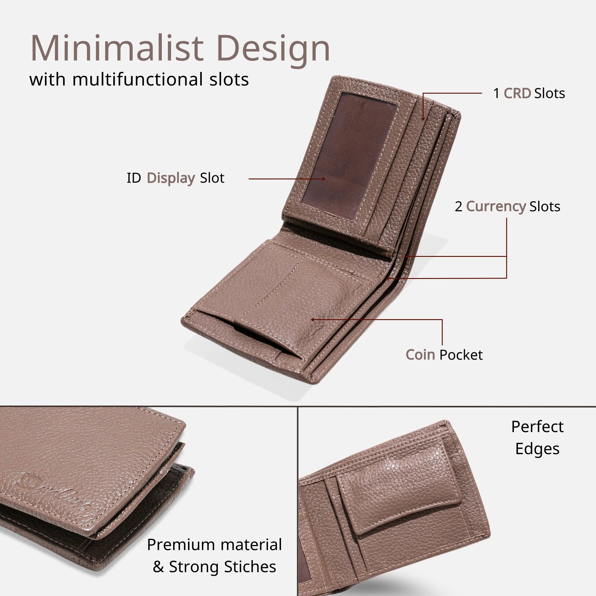 Classic leather men’s wallet