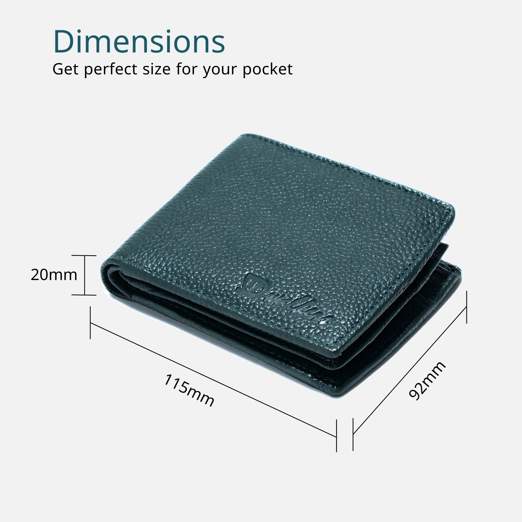 Real leather men’s wallet