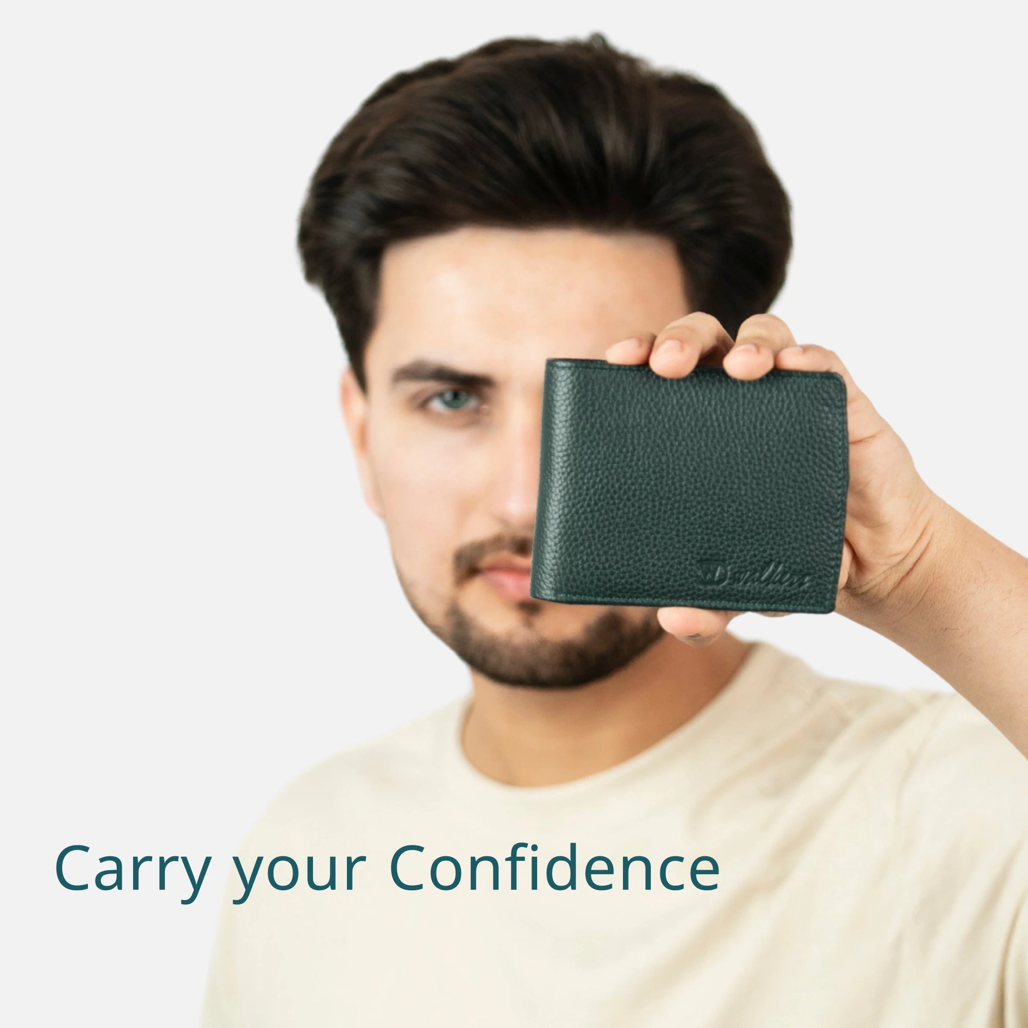 Authentic leather wallet for men