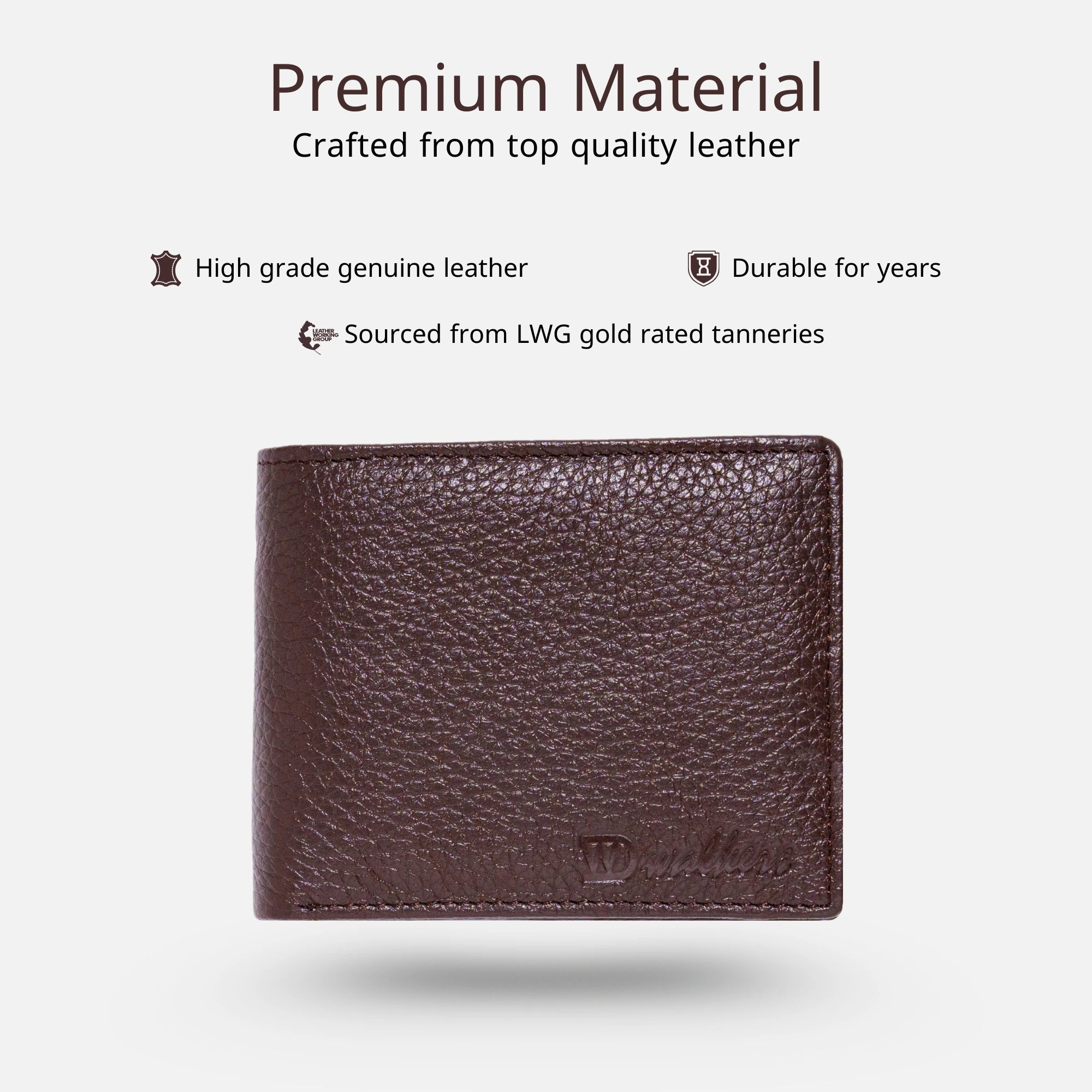 Kerry slim leather wallet for men