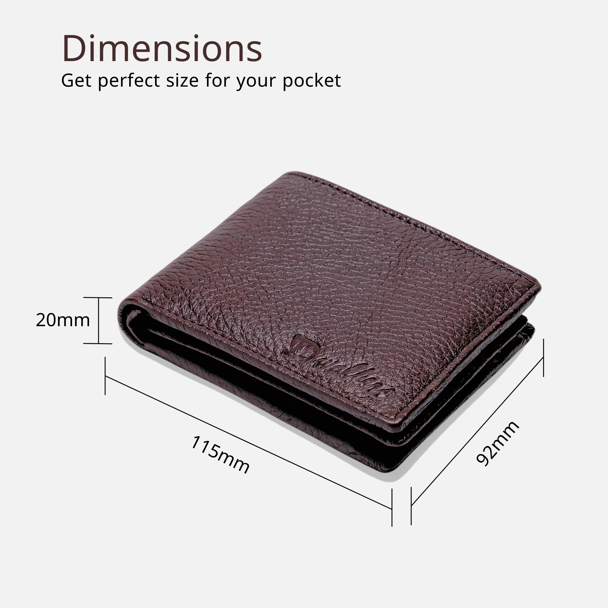 Kerry RFID leather wallet