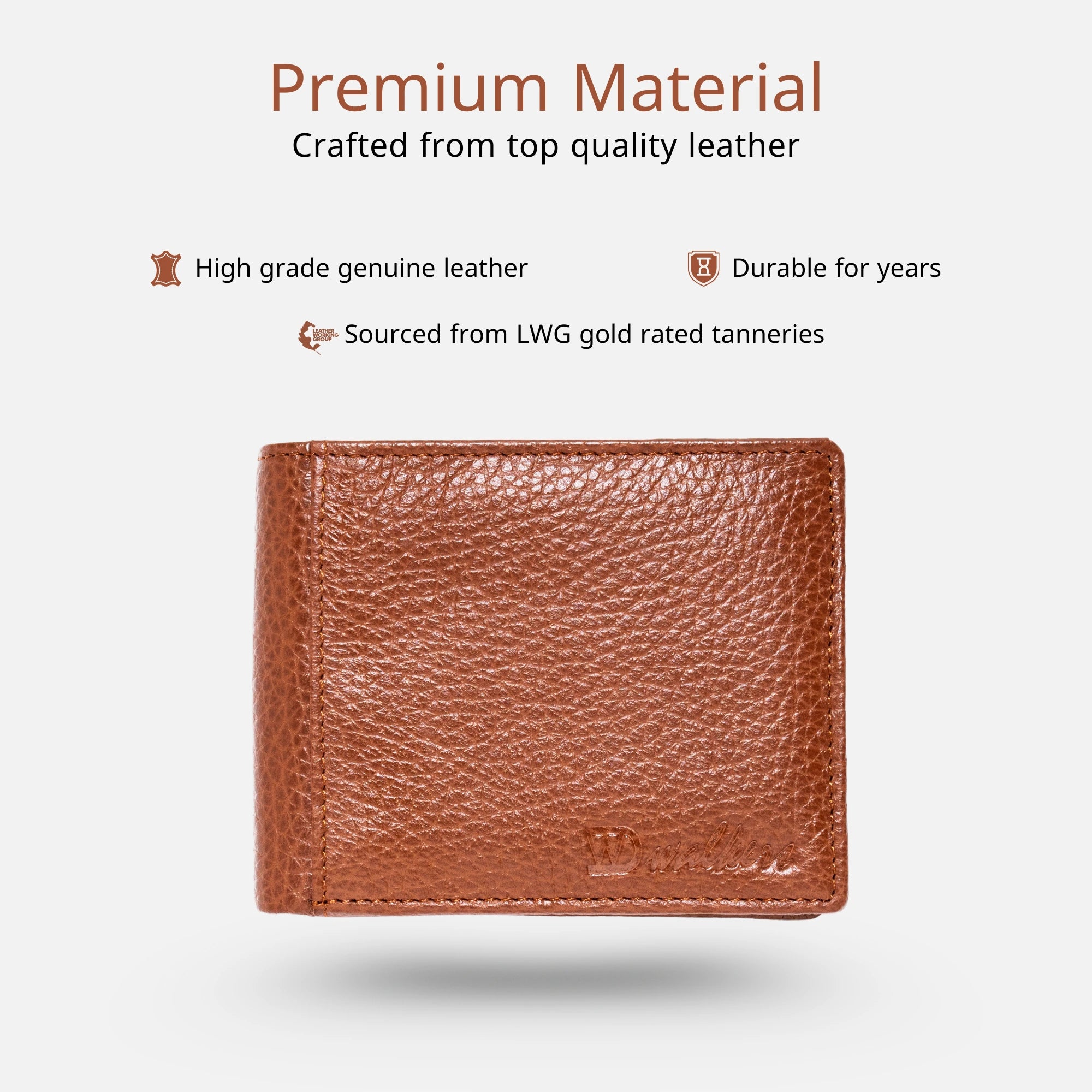 Durable leather wallet – Kerry brand