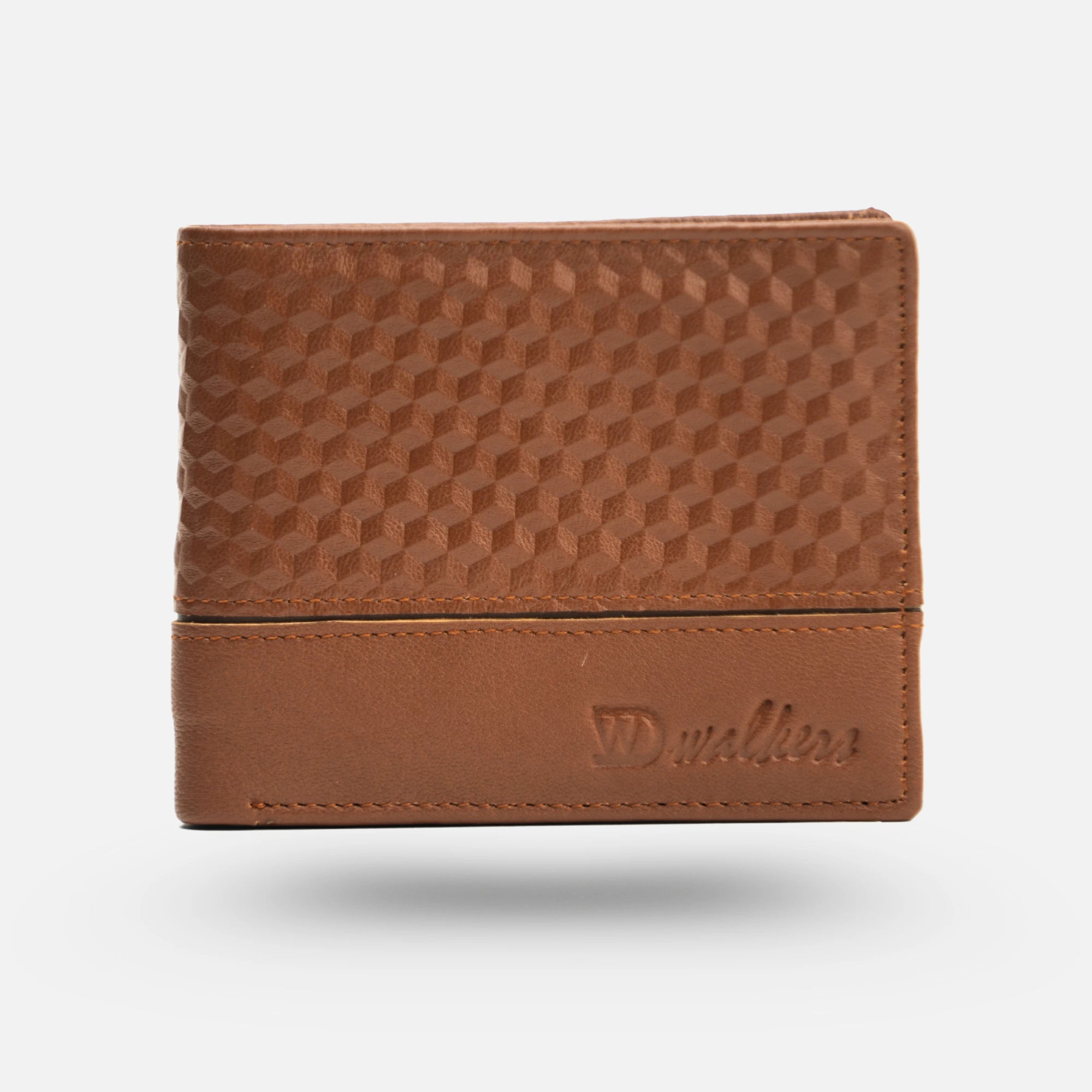 Durable leather wallet for men
