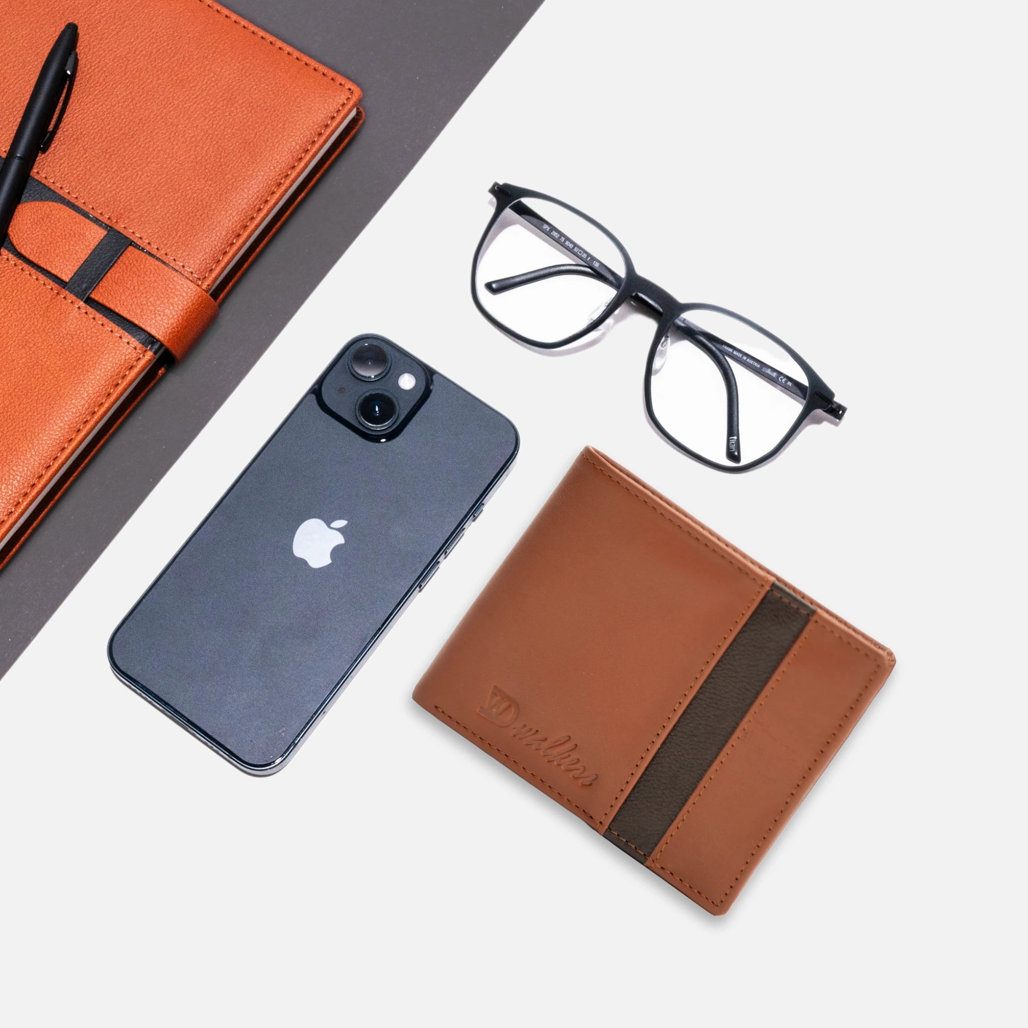 Stylish leather wallet for men