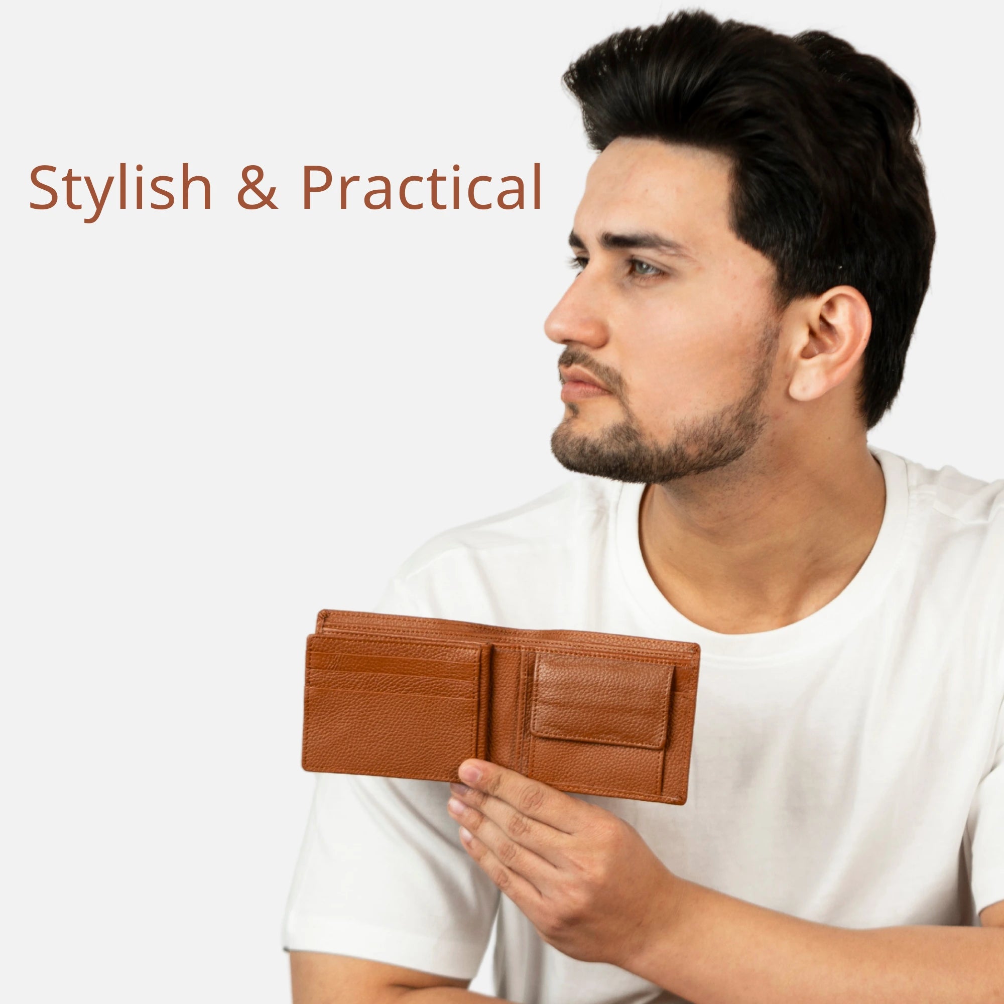 Real leather men’s wallet