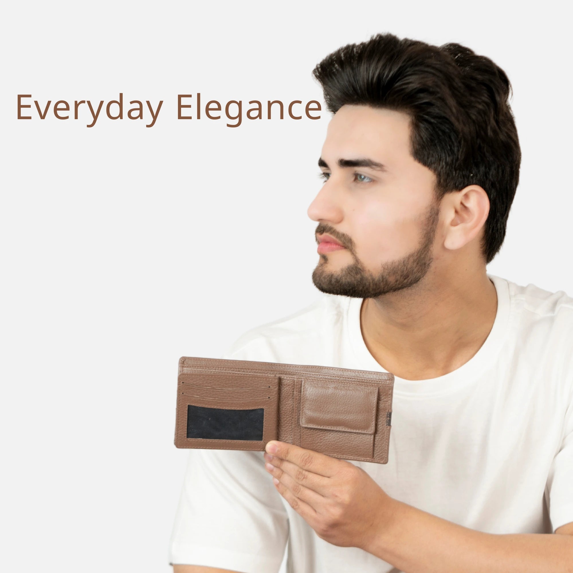 Authentic leather wallet for men