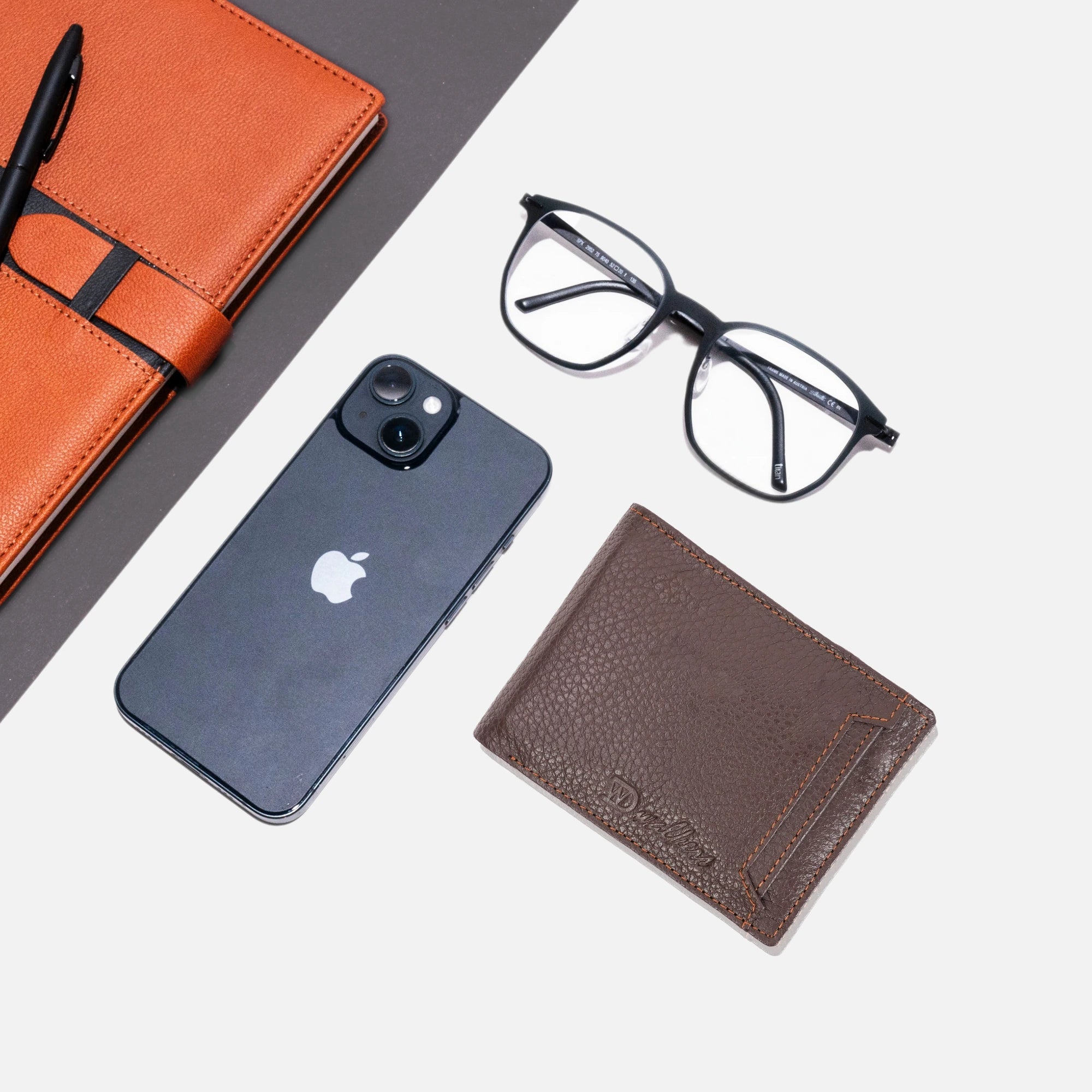 mens leather wallet