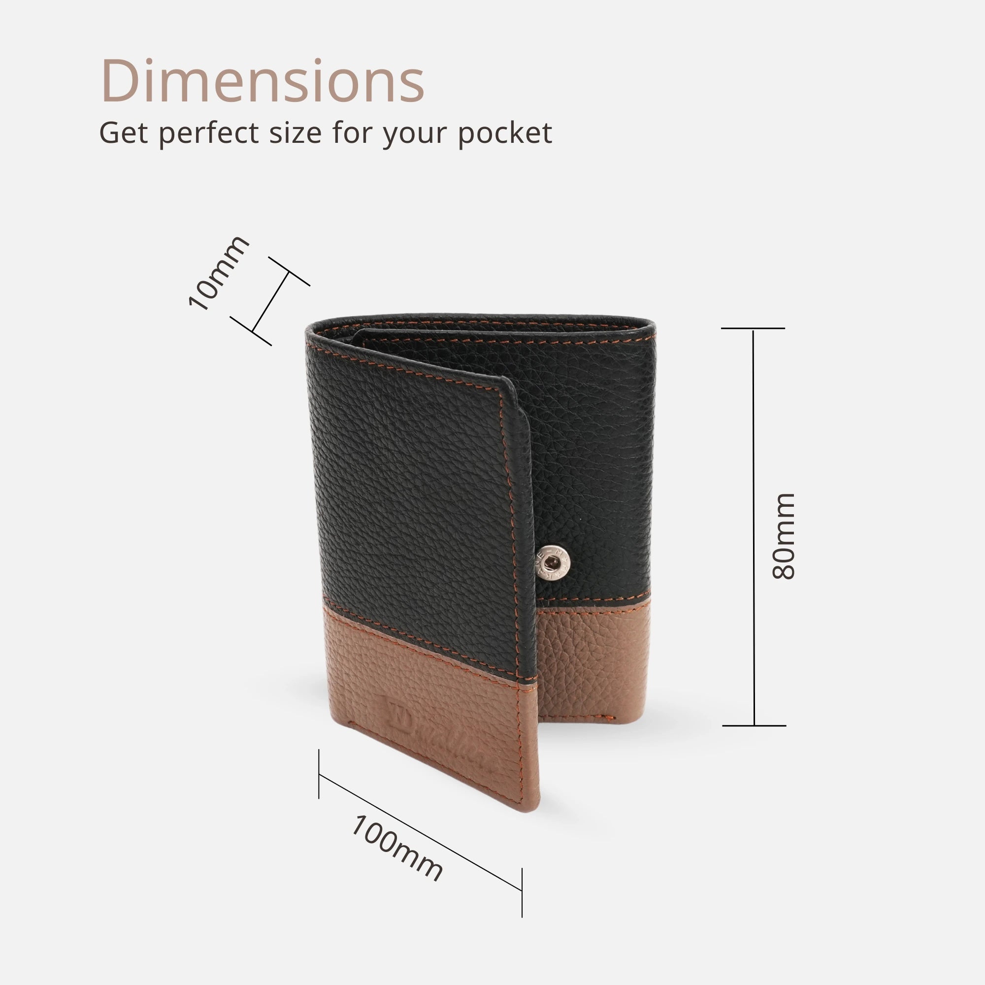 Premium leather wallet for men