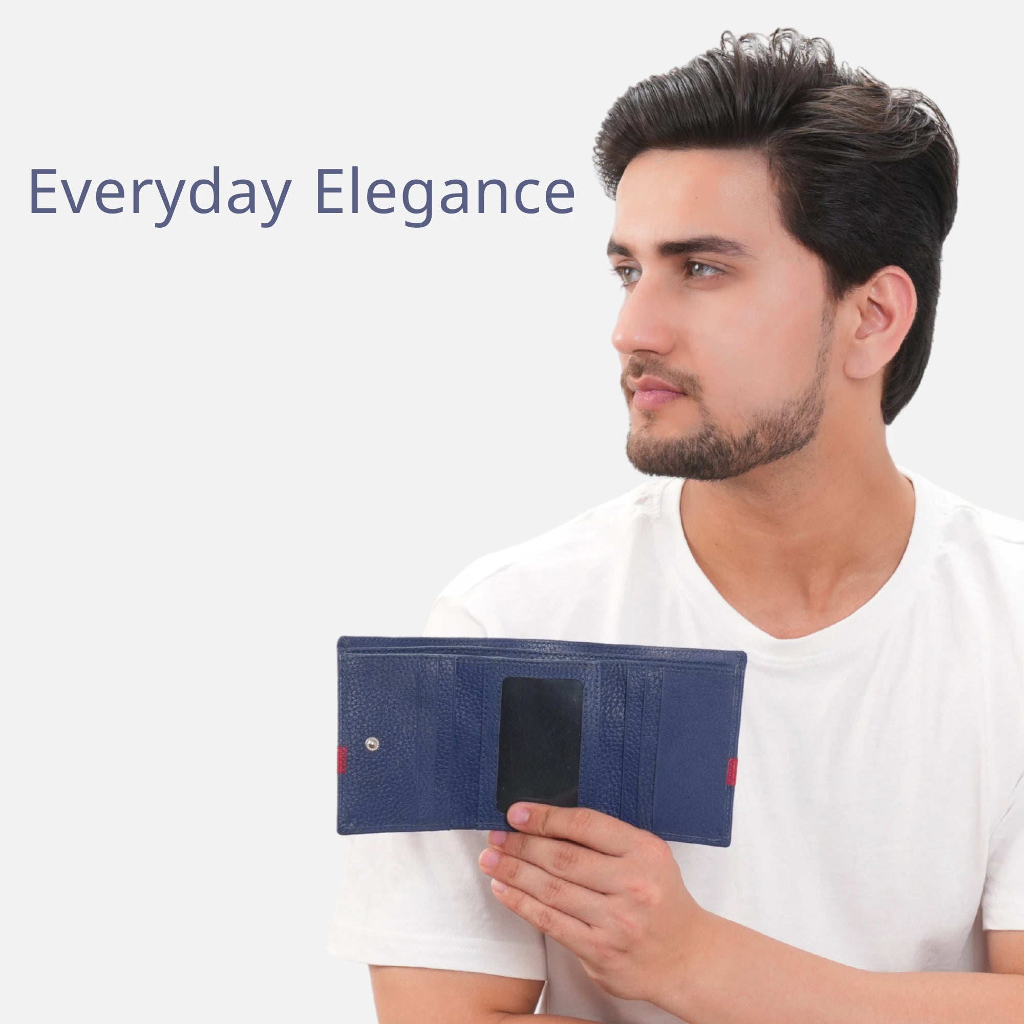 Genuine leather wallet for men