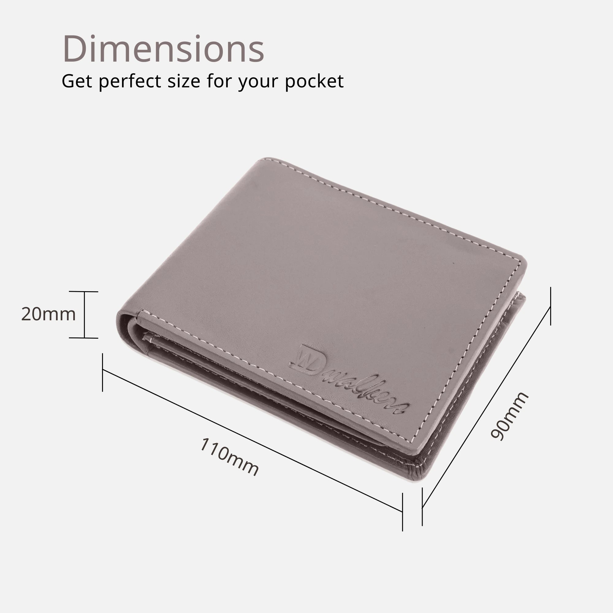 Premium leather wallet for men