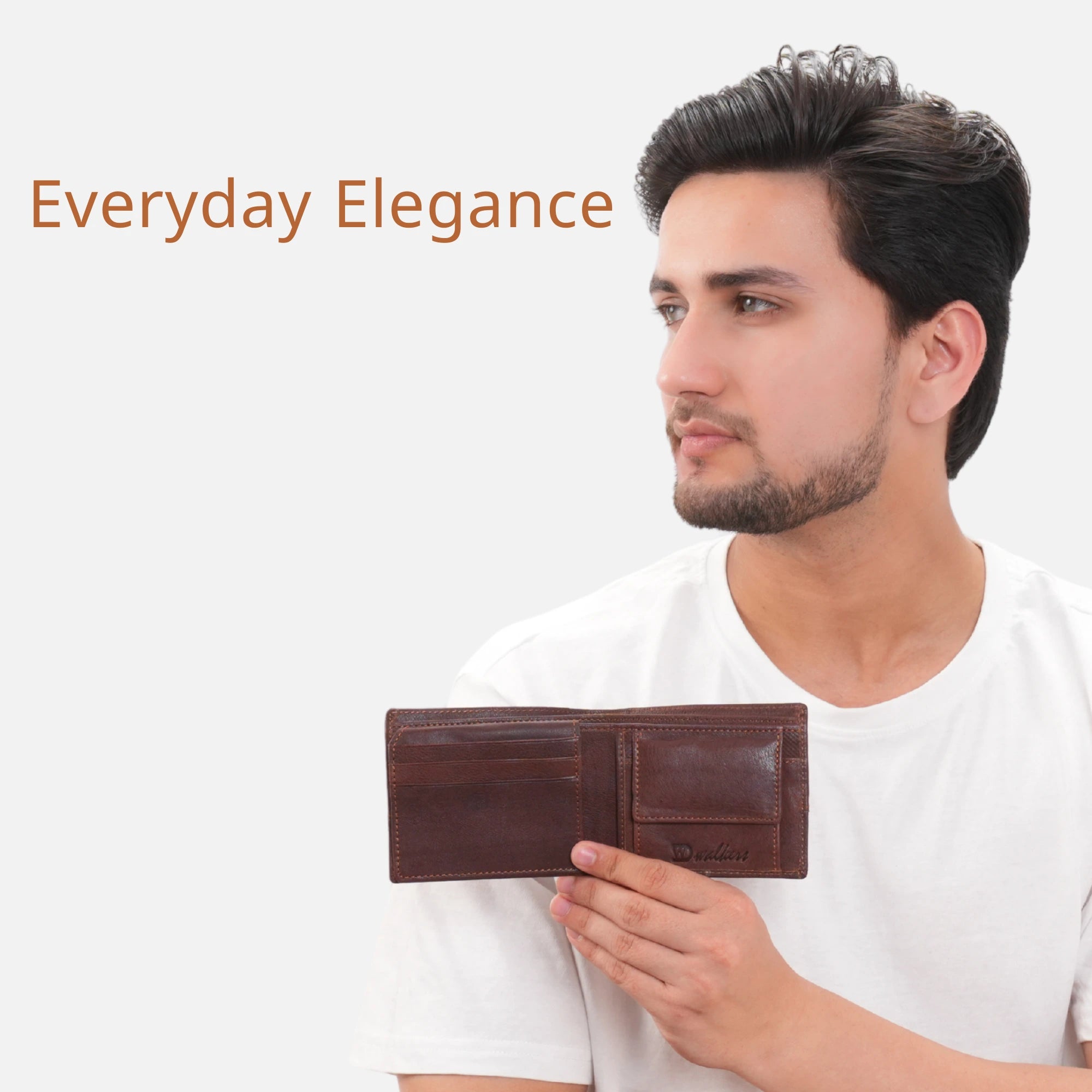 Authentic leather wallet for men