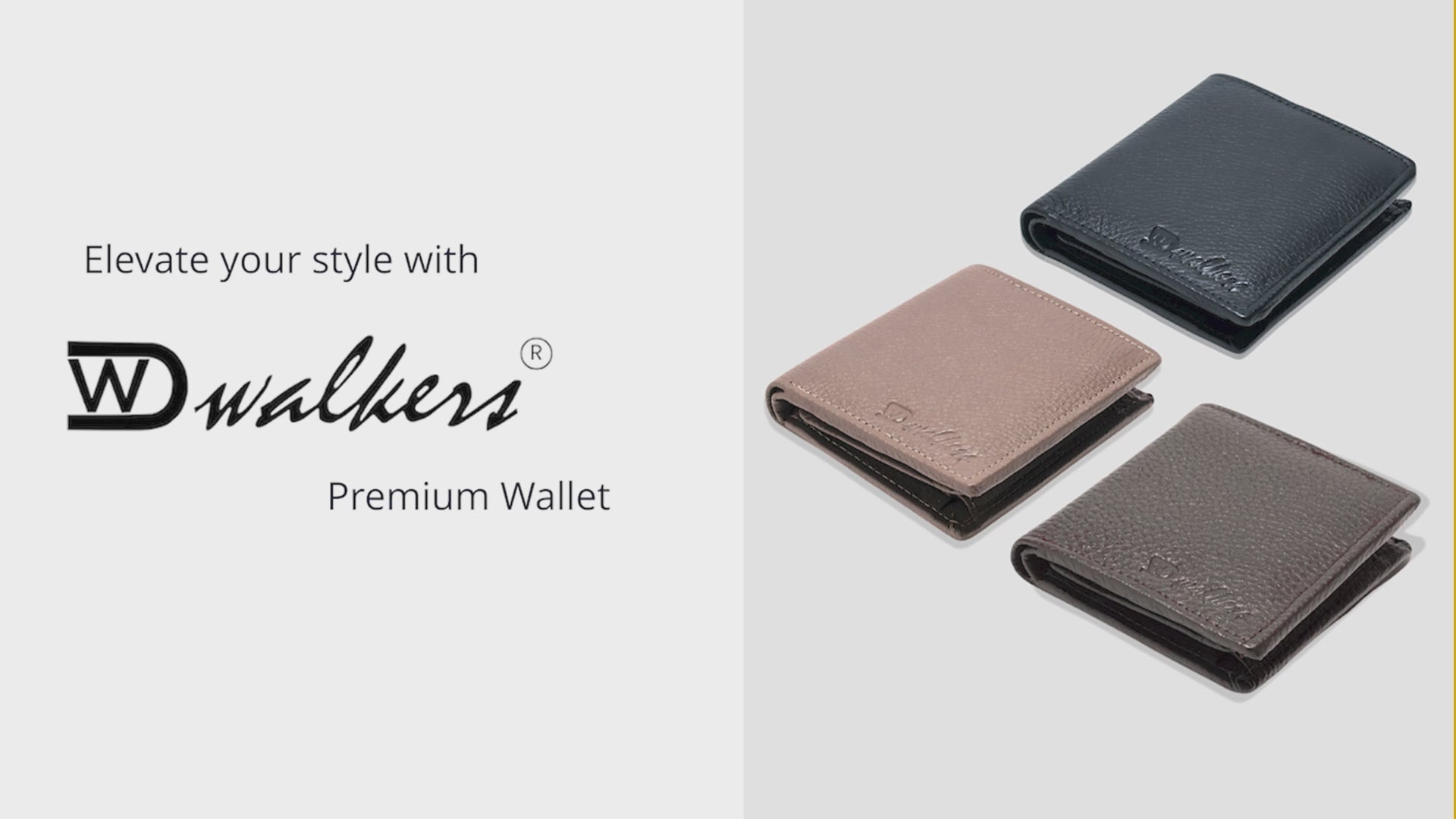 Elegant Men’s Leather Wallet with Card Slots & Coin Pocket